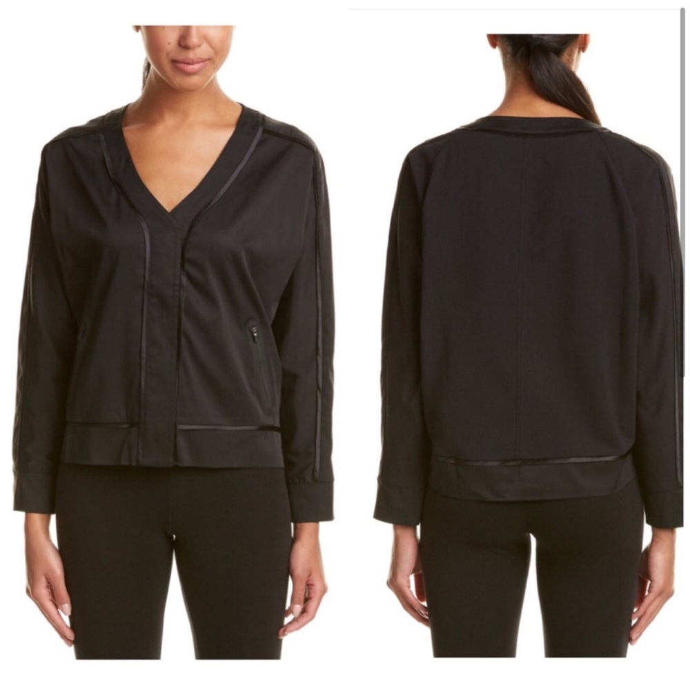 NEW Derek Lam 10C X Athleta Black Velocity Jacket Coat Blazer Small